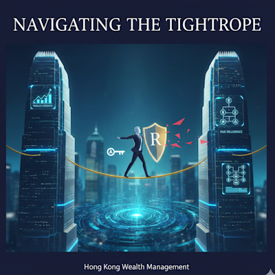 Navigating the Tightrope: Balancing Wealth Growth and Robust Due Diligence in Hong Kong's Dynamic Financial Landscape.